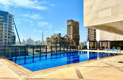 شقة - غرفة نوم - 2 حمامات للايجار في حديقة الوليد 1 - حديقة الوليد - الجداف - دبي شقة - غرفة نوم - 2 حمامات للايجار في حديقة الوليد 1 - حديقة الوليد - الجداف - دبي