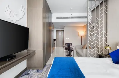 Apartment - Studio - 1 Bathroom for rent in Damac Maison Prive B - Damac Maison Prive - Business Bay - Dubai