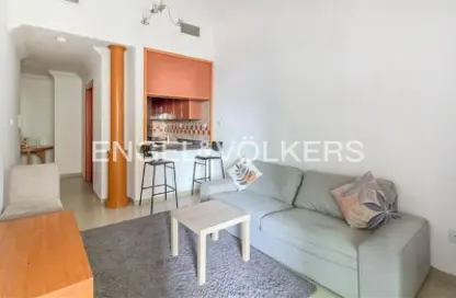 شقة - غرفة نوم - 2 حمامات للايجار في برج الأحلام - أبراج الحلم - دبي مارينا - دبي