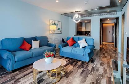 Apartment - 1 Bedroom - 2 Bathrooms for rent in Damac Heights - Dubai Marina - Dubai