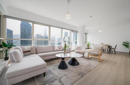 Apartment - 2 - 3 for rent in Marina Quays West - Marina Quays - Dubai Marina - Dubai