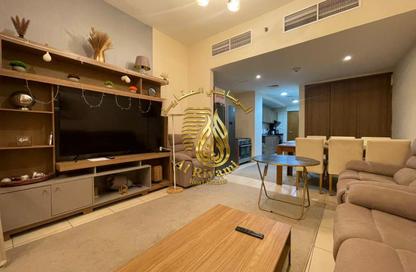 Apartment - Studio - 1 for rent in Ajman One Tower 1 - Ajman One - Ajman Downtown - Ajman
