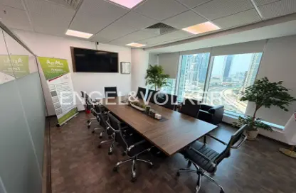 Office Space - Studio - 1 Bathroom for rent in The Prime Tower - Business Bay - Dubai