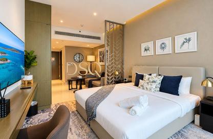 Apartment - Studio - 1 for rent in Damac Maison Prive B - Damac Maison Prive - Business Bay - Dubai