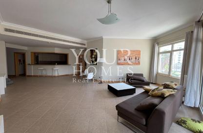 Apartment - 3 Bedrooms - 4 Bathrooms for rent in Al Das - Shoreline Apartments - Palm Jumeirah - Dubai