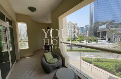 Apartment - 3 Bedrooms - 4 Bathrooms for rent in Al Das - Shoreline Apartments - Palm Jumeirah - Dubai