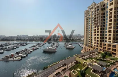 Apartment - 2 Bedrooms - 4 Bathrooms for rent in Marina Residences 1 - Marina Residences - Palm Jumeirah - Dubai