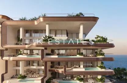 Apartment - 3 Bedrooms - 4 Bathrooms for sale in THE Alba Residences by Omniyat - Palm Jumeirah - Dubai