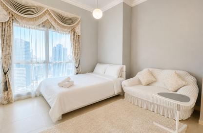 Apartment - Studio - 1 Bathroom for rent in Zumurud Tower - Dubai Marina - Dubai