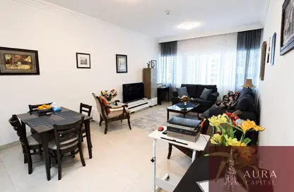 Apartment - 1 Bedroom - 2 Bathrooms for rent in MAG 218 - Dubai Marina - Dubai