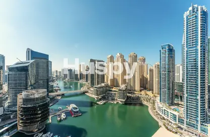 شقة - 1 حمام للبيع في جي دبليو ماريوت هوتيل مارينا - دبي مارينا - دبي