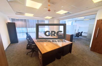 Office Space - Studio - 1 Bathroom for rent in North Tower - Emirates Financial Towers - DIFC - Dubai