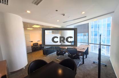 Office Space - Studio - 1 Bathroom for rent in North Tower - Emirates Financial Towers - DIFC - Dubai