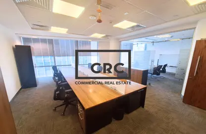 Office Space - Studio - 1 Bathroom for rent in North Tower - Emirates Financial Towers - DIFC - Dubai
