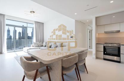 Apartment - 2 Bedrooms - 2 Bathrooms for rent in Marina Vista Tower 2 - Marina Vista - EMAAR Beachfront - Dubai Harbour - Dubai
