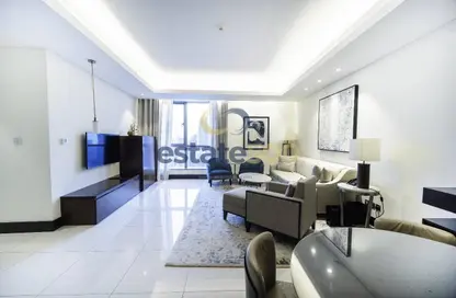 شقة - غرفة نوم - 2 حمامات للايجار في فندق برج ليك - العنوان داون تاون - وسط مدينة دبي - دبي