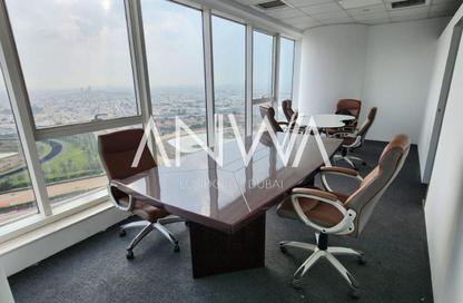 Office Space - Studio - 1 Bathroom for rent in Churchill Executive Tower - Churchill Towers - Business Bay - Dubai