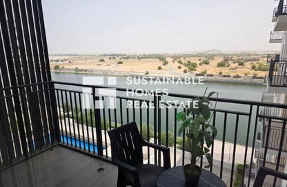 Apartment - Studio - 1 Bathroom for rent in Waters Edge - Yas Island - Abu Dhabi