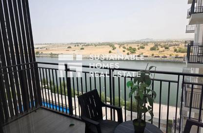 Apartment - Studio - 1 Bathroom for rent in Waters Edge - Yas Island - Abu Dhabi