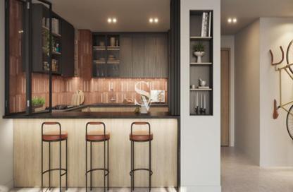 Apartment - 1 Bedroom - 2 Bathrooms for sale in Magenta Tower - Rise by Athlon 1 - Athlon by Aldar - Dubai Land - Dubai