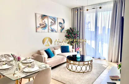 شقة - 2 غرف نوم - 2 حمامات للايجار في بن غاطي كريست - الضاحية 13 - قرية جميرا الدائرية - دبي