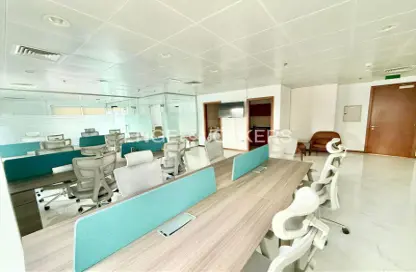 Office Space - Studio - 1 Bathroom for rent in Fifty One Tower - Business Bay - Dubai