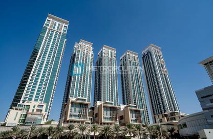 Apartment - 1 Bedroom - 2 Bathrooms for rent in Burooj Views - Marina Square - Al Reem Island - Abu Dhabi