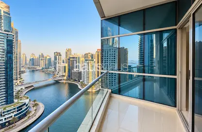 Apartment - 1 Bedroom - 2 Bathrooms for rent in Bay Central Tower West - Bay Central - Dubai Marina - Dubai
