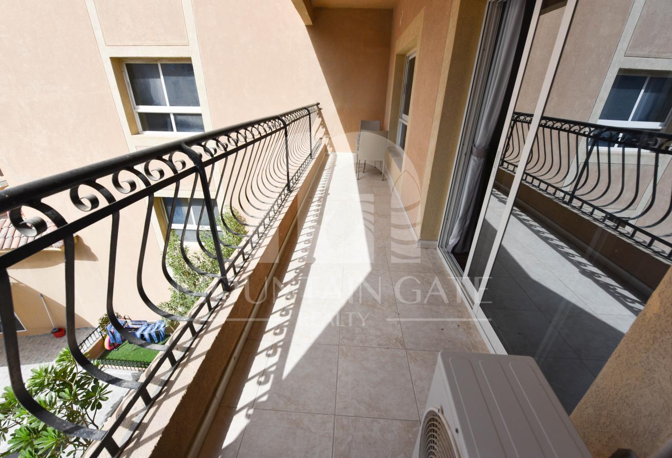 Fully Furnished Closed Kitchen Pool View in JVC photo 12