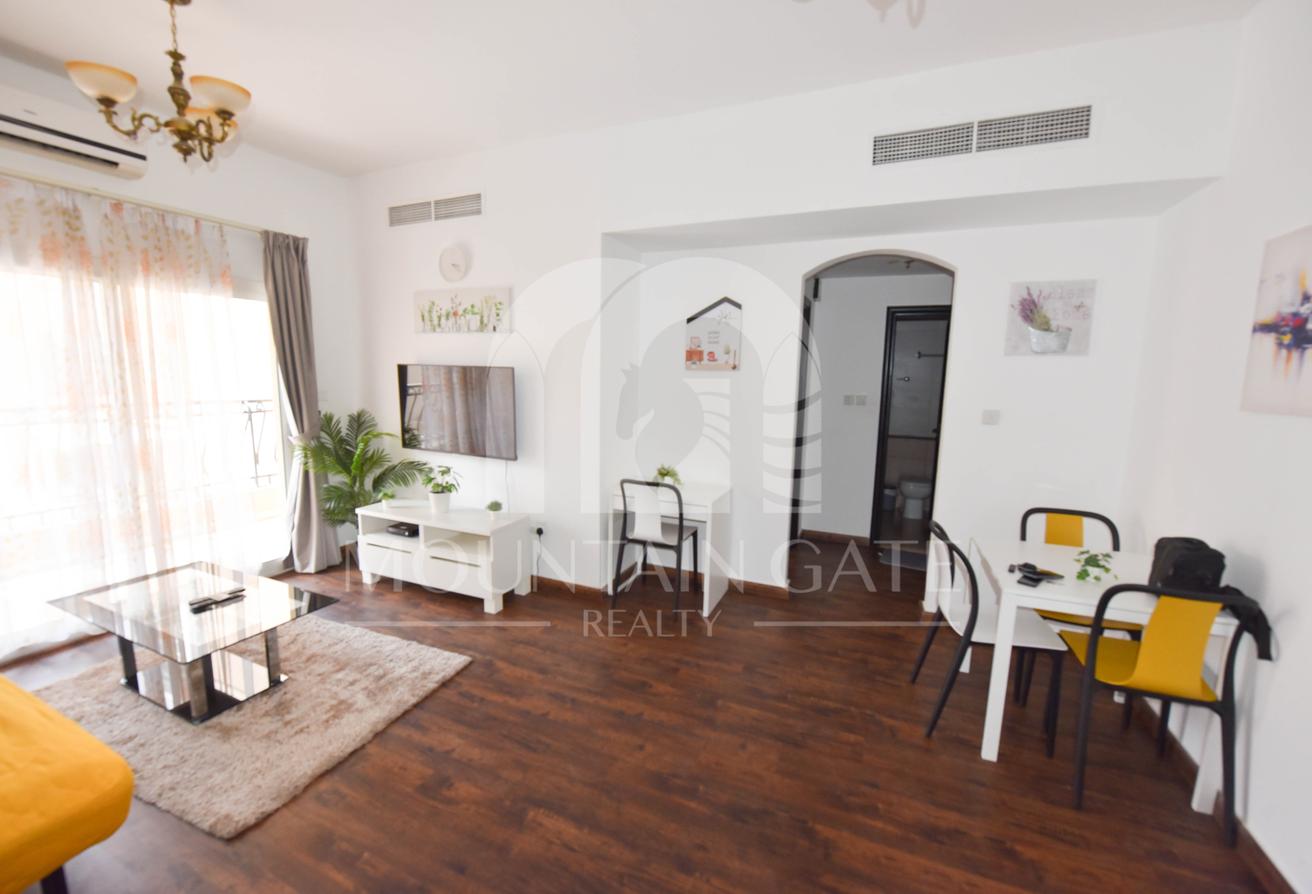 Fully Furnished Closed Kitchen Pool View in JVC photo 6