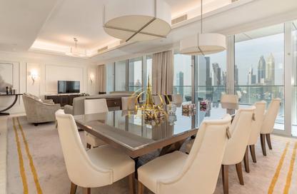 Penthouse - 4 Bedrooms - 6 Bathrooms for rent in The Address BLVD Sky Collection - Downtown Dubai - Dubai