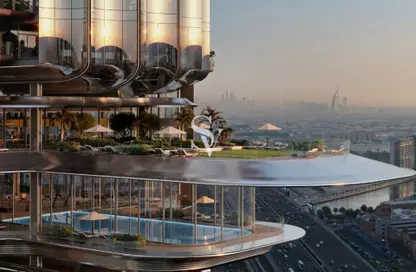 مكتب - استوديو - 1 حمام للبيع في لومينا من أمنيات - الخليج التجاري - دبي