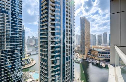 Apartment - 1 Bedroom - 2 Bathrooms for sale in Bay Central Tower West - Bay Central - Dubai Marina - Dubai