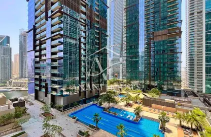 شقة - 2 غرف نوم - 2 حمامات للبيع في بوابة المارينا 1 - مارينا جيت - دبي مارينا - دبي