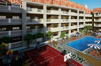 شقة - 1 حمام للايجار في قصر لايا - منطقة 15 - قرية جميرا الدائرية - دبي