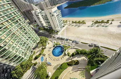 Apartment - 1 Bedroom - 3 Bathrooms for rent in Beach Towers - Shams Abu Dhabi - Al Reem Island - Abu Dhabi