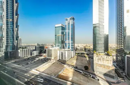 مكتب - استوديو - 1 حمام للايجار في القمة - الخليج التجاري - دبي