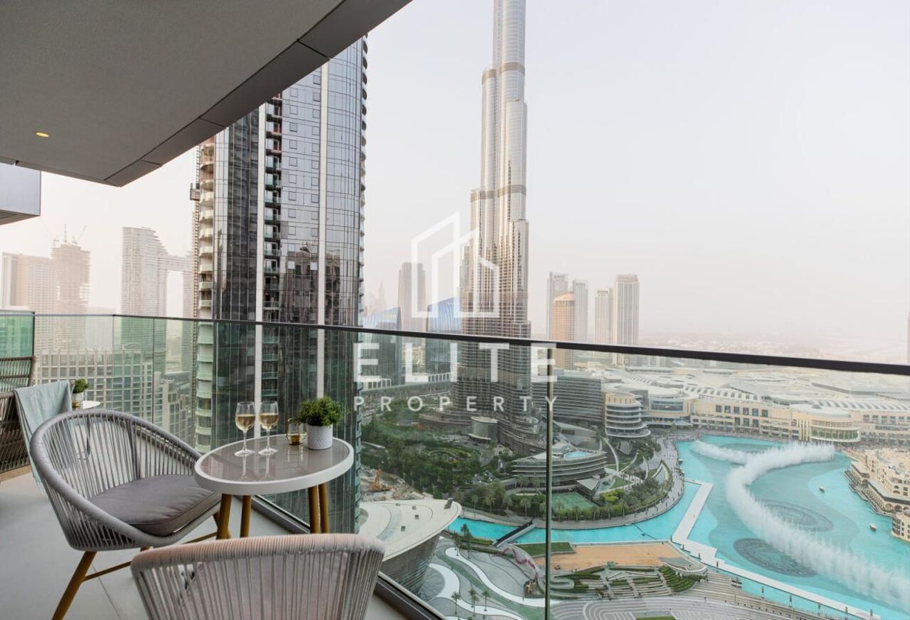Furnished 3BR +Maid, High Floor, Burj Khalifa View photo 15