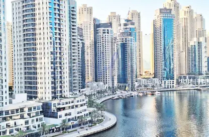 شقة - غرفة نوم - 2 حمامات للايجار في اورا مارينا - دبي مارينا - دبي شقة - غرفة نوم - 2 حمامات للايجار في اورا مارينا - دبي مارينا - دبي