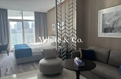 Apartment - Studio - 1 Bathroom for rent in Damac Maison Prive B - Damac Maison Prive - Business Bay - Dubai