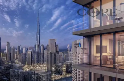 Apartment - 1 Bathroom for sale in Peninsula Four - Peninsula - Business Bay - Dubai