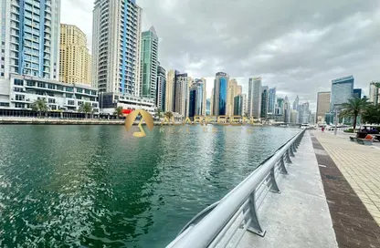 متجر - استوديو - 1 حمام للايجار في B- برج الأمواج - برج الأمواج - دبي مارينا - دبي