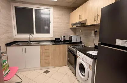 Apartment - 1 Bedroom - 2 Bathrooms for rent in Oasis Tower - Al Rashidiya 1 - Al Rashidiya - Ajman