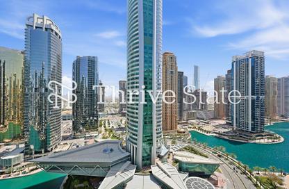 شقة - غرفة نوم - 2 حمامات للايجار في برج إنديجو - (JLT) مجمع D - أبراج بحيرات الجميرا - دبي