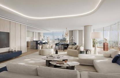 Apartment - 3 Bedrooms - 4 Bathrooms for sale in Dubai Harbour Residences Area 3 - Dubai Harbour Residences - Dubai Harbour - Dubai
