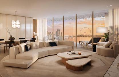 Apartment - 3 Bedrooms - 4 Bathrooms for sale in Dubai Harbour Residences Area 3 - Dubai Harbour Residences - Dubai Harbour - Dubai