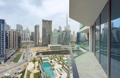 شقة - غرفة نوم - 1 حمام للايجار في بنينسولا ثري - بنينسولا - الخليج التجاري - دبي