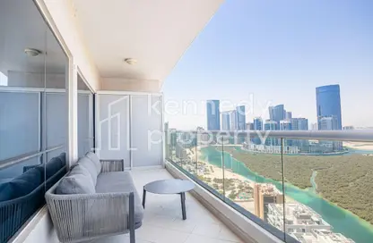 Apartment - 2 Bedrooms - 2 Bathrooms for rent in Oceanscape - Shams Abu Dhabi - Al Reem Island - Abu Dhabi