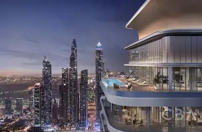 شقة - غرفة نوم - 1 حمام للبيع في برج Seapoint 2 - سي بوينت - إعمار بيتشفرونت - دبي هاربور - دبي