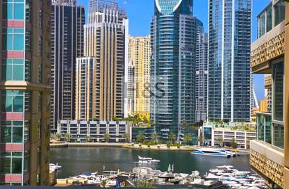 Apartment - 3 Bedrooms - 3 Bathrooms for rent in Al Mass Tower - Dubai Marina Towers - Dubai Marina - Dubai